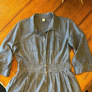 Old Navy Chambray Dress Size 10